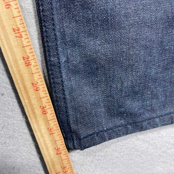 VTG‎ Red Ape Jeans Men 36x32 Wide Leg Embroidered Pocket Baggy Hip Hop Raw Denim - Picture 5 of 12